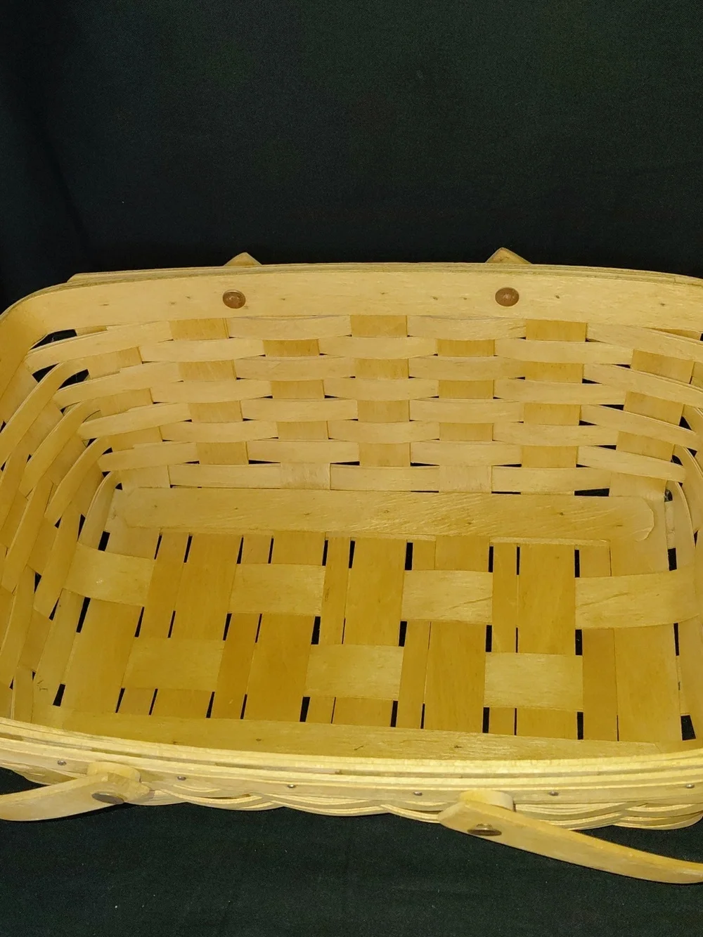 Vintage 1996 Large Longaberger Market Basket